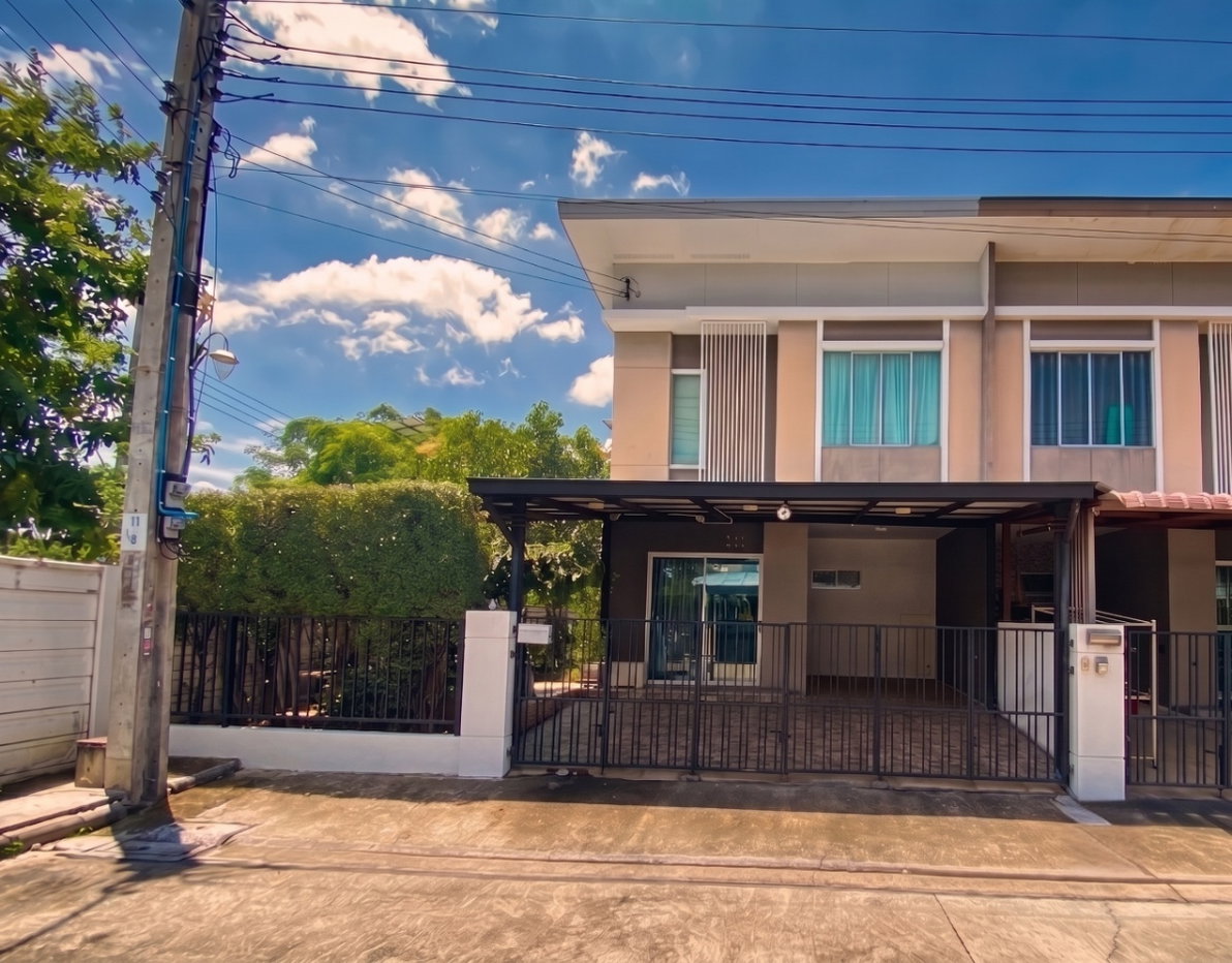 รูป ขายทาวน์โฮมหลังมุมสวย หมู่บ้านพฤกษาวิลล์ 92 อ่อนนุช-สุวรรณภูมิ (ลาดกระบัง 14/1) - รูปที่ 1/17