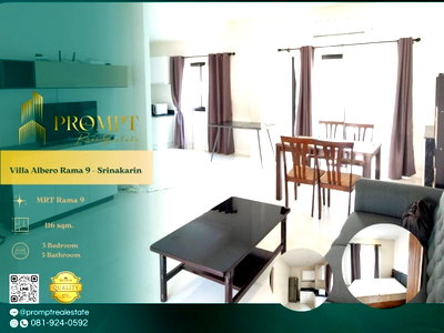 Houses for rent Bangkok : UV01941 - Villa Albero Rama 9 - Srinakarin : ARL HuaMak