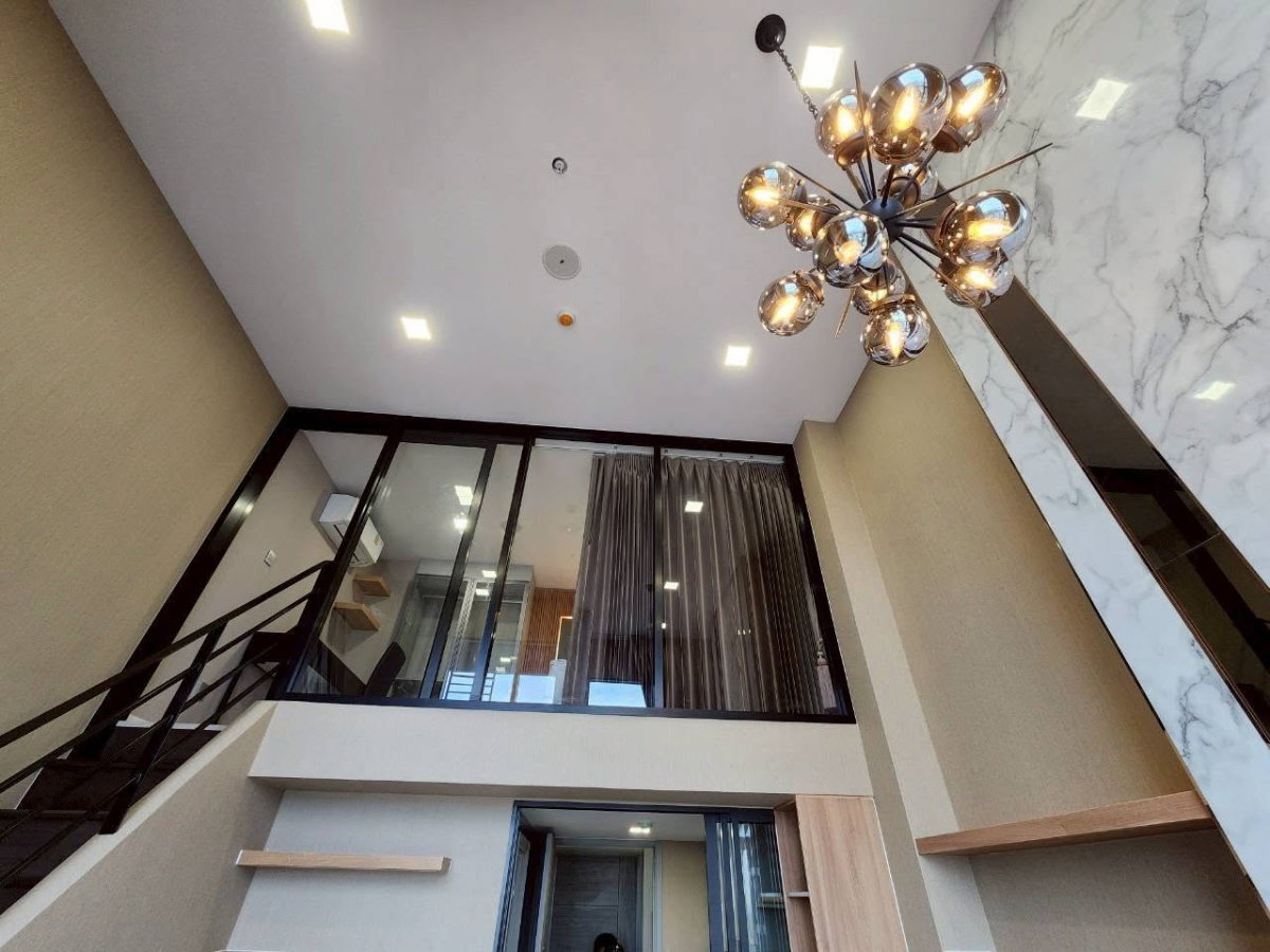 รูป 🏡 ให้เช่า Modiz Launch ห้อง Duplex 21,000฿💖 ✨ ชั้น 31 ห้องสองชั้น แต่งสวย ✅️ พร้อมเข้าอยู่ 25 ก.ค. 69 - รูปที่ 11/15