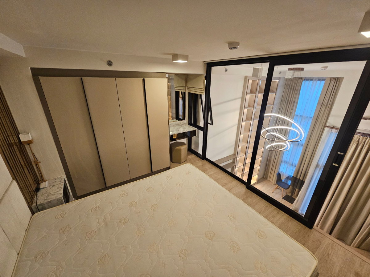 รูป ✨ ให้เช่า ไอดีโอ สาทร-วงเวียนใหญ่ ✨ (Ideo Sathorn-Wongwianyai)
🌃 1 Bedroom HYBRID พิเศษ เพดานสูง 4.2 เมตร - รูปที่ 5/10