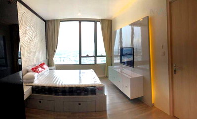 คอนโดให้เช่า : 🎉 ให้เช่าคอนโด 333 ริเวอร์ไซด์ อาคาร A ชั้น 36 1 ห้องนอน ขนาด 50.00 ตรม ใกล้ ตลาดบางโพ