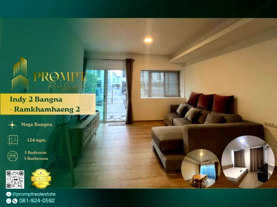 Houses for rent Bangkok : IJ04350 - Indy 2 Bangna - Ramkhamhaeng 2 : MegaBangna 