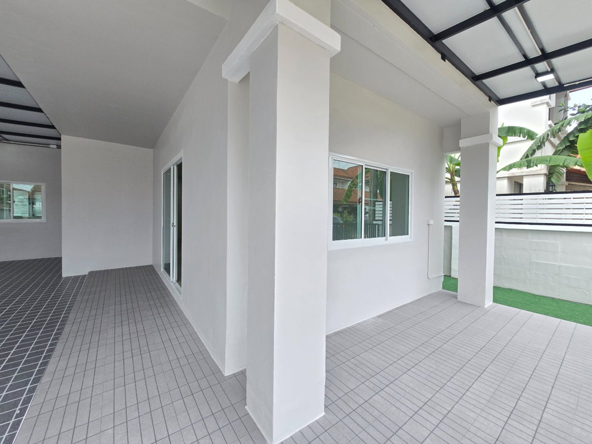 รูป บ้านเดี่ยวหลังใหญ่ ทำเลดีมาก หลังมุมใน เนื้อที่กว้างขวาง ตกแต่งใหม่ทั้งหลัง พร้อมอยู่ หมู่บ้านพนาสนธิ์การ์เด้นโฮม6 หทัยราษฎร์39 ใกล้ทางด่วน - รูปที่ 8/44