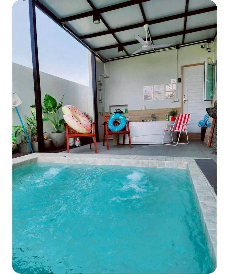 รูป 📍ขายบ้านพูลวิลล่า เชียงใหม่ พิกัดทำเล หางดง สันผักหวาน - รูปที่ 17/20