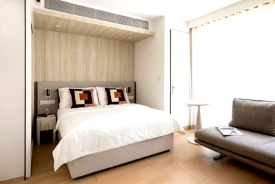 Condos for rent Big C Extra Rama 4 : 📍 For Rent: SCOPE Promsri Sukhumvit 49 | Ultra Luxury Condo in the heart of Phrom Phong – Thonglor, Cenote Court view, ready to move in.