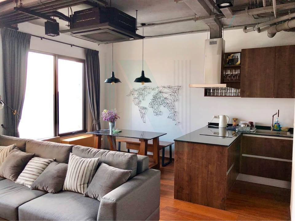 รูป 🚩 ให้เช่าคอนโด วิลล่า อโศก อาคาร 1 ชั้น 35 Duplex ขนาด 80 ตรม ใกล้ MRT เพชรบุรี - รูปที่ 6/8