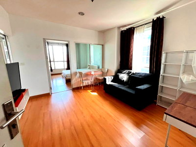Condos for rent : 🔥 Life @ Ratchada–Huai Khwang | Next to MRT Huai Khwang | Corner unit, 41 sq.m. | Only 14,000 THB/month