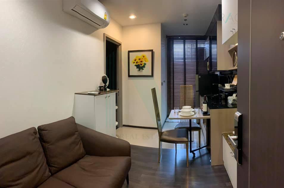 รูป ให้เช่าคอนโด เดอะ ไลน์ อโศก-รัชดา อาคาร 1 ชั้น 8 1 ห้องนอน ขนาด 28.00 ตรม ใกล้ ฟอร์จูนทาวน์ - รูปที่ 6/8