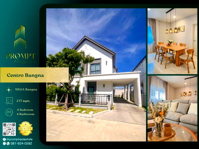 Houses for rent Bang Plee Samut Prakarn : CD03709 - Centro Bangna : MegaBangna