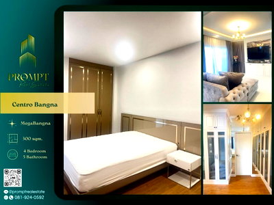 Houses for rent Bang Plee Samut Prakarn : CD03786 - Centro Bangna : MegaBangna