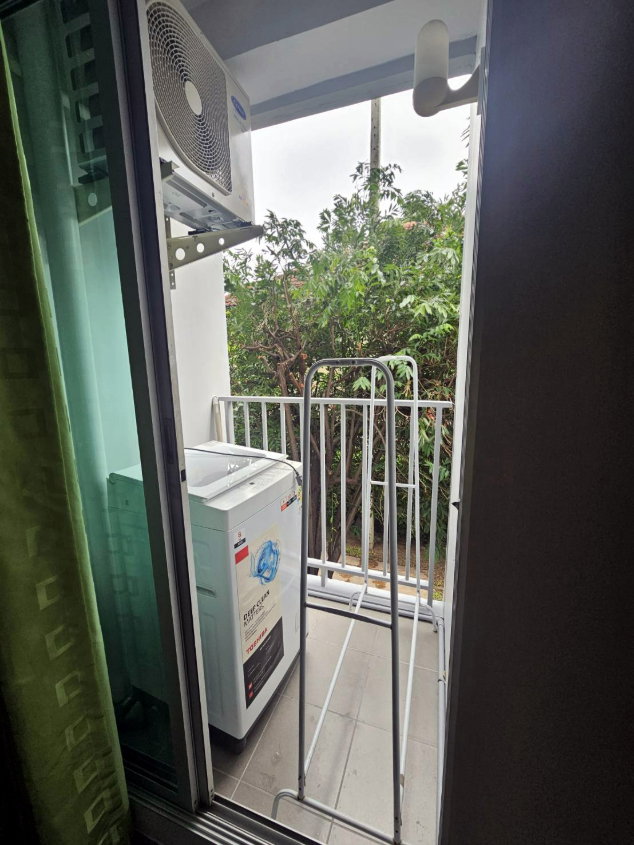 รูป ***ให้เช่า D Condo รัตนาธิเบศร์ (ห้องมุม!!! เป็นส่วนตัว + สภาพห้องใหม่!!!) *รับโปรพิเศษ* LINE : @Feelgoodhome (มี@หน้า) - รูปที่ 13/13