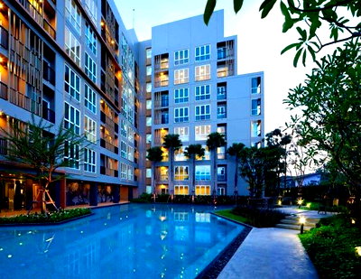 ขายคอนโด : ขายโครงการเดอะ คีย์ อุดมสุข จากค่าย Land & Houses 1 นอน 1 น้ำ  32.32  ตร.ม.