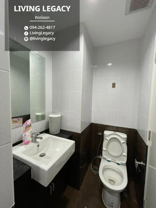 รูป LULAHH46 เช่าด่วน คอนโด Asakan Place Srinakarindra 1 นอน 28 ตร.ม. ชั้น 28 | เฟอร์นิเจอร์ครบ | 10,000 บาท/เดือน | LINE @livinglegacy - รูปที่ 9/10