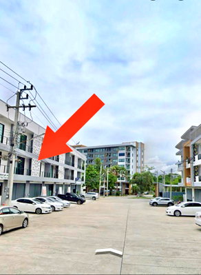Shophouses for rent Chonburi : Great Location in a Residential Community Area! Ground Floor Space for Rent at D-Town Grow Suan Suea, Sriracha