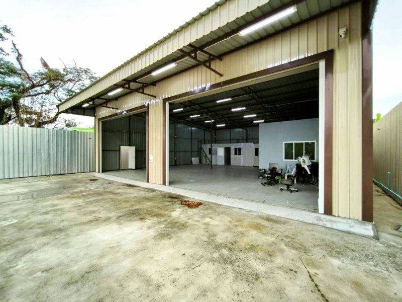รูป โกดัง Stand Alone ให้เช่า ที่ดิน 1 ไร่ 216ตร.ม. พร้อมสำนักงาน สนามบินน้ำ ใกล้Big C รัตนาธิเบศร์ 900 ม. MRT แยกนนทบุรี 1 900 ม.แ - รูปที่ 6/8