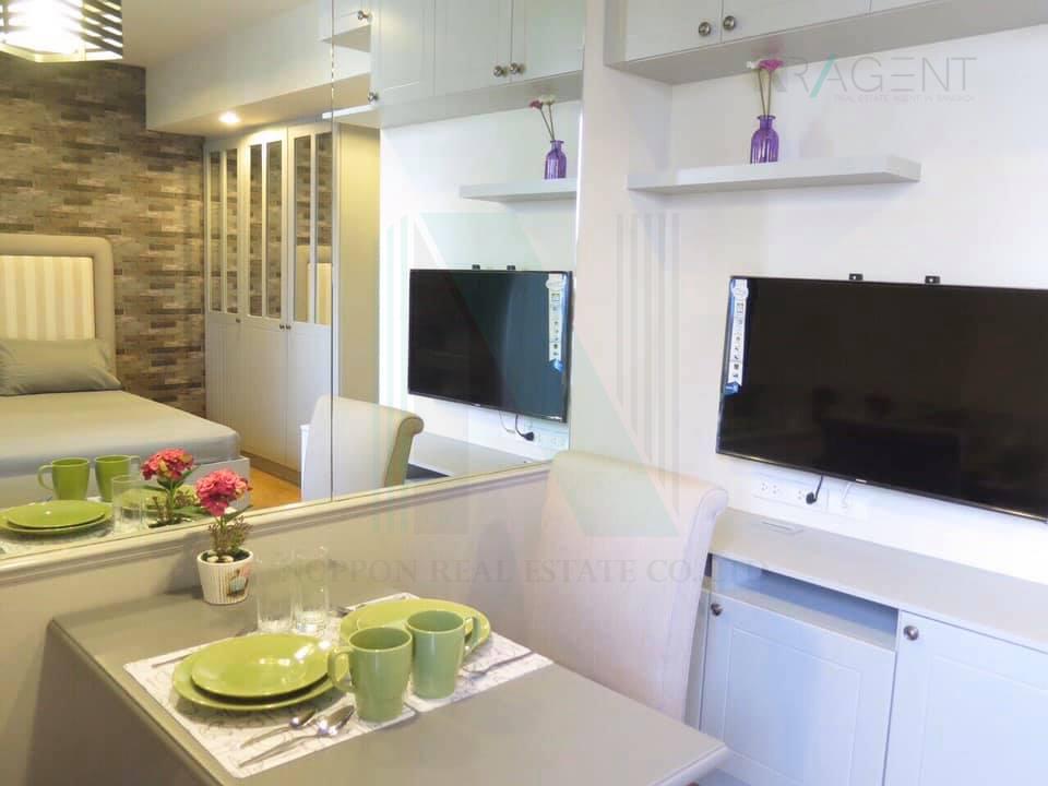 picture 📌 For Rent Condo THE EDITOR SAPHAN KHWAI Building 1, Floor 10,Studio, Room size 28.00 sqm - 1/8