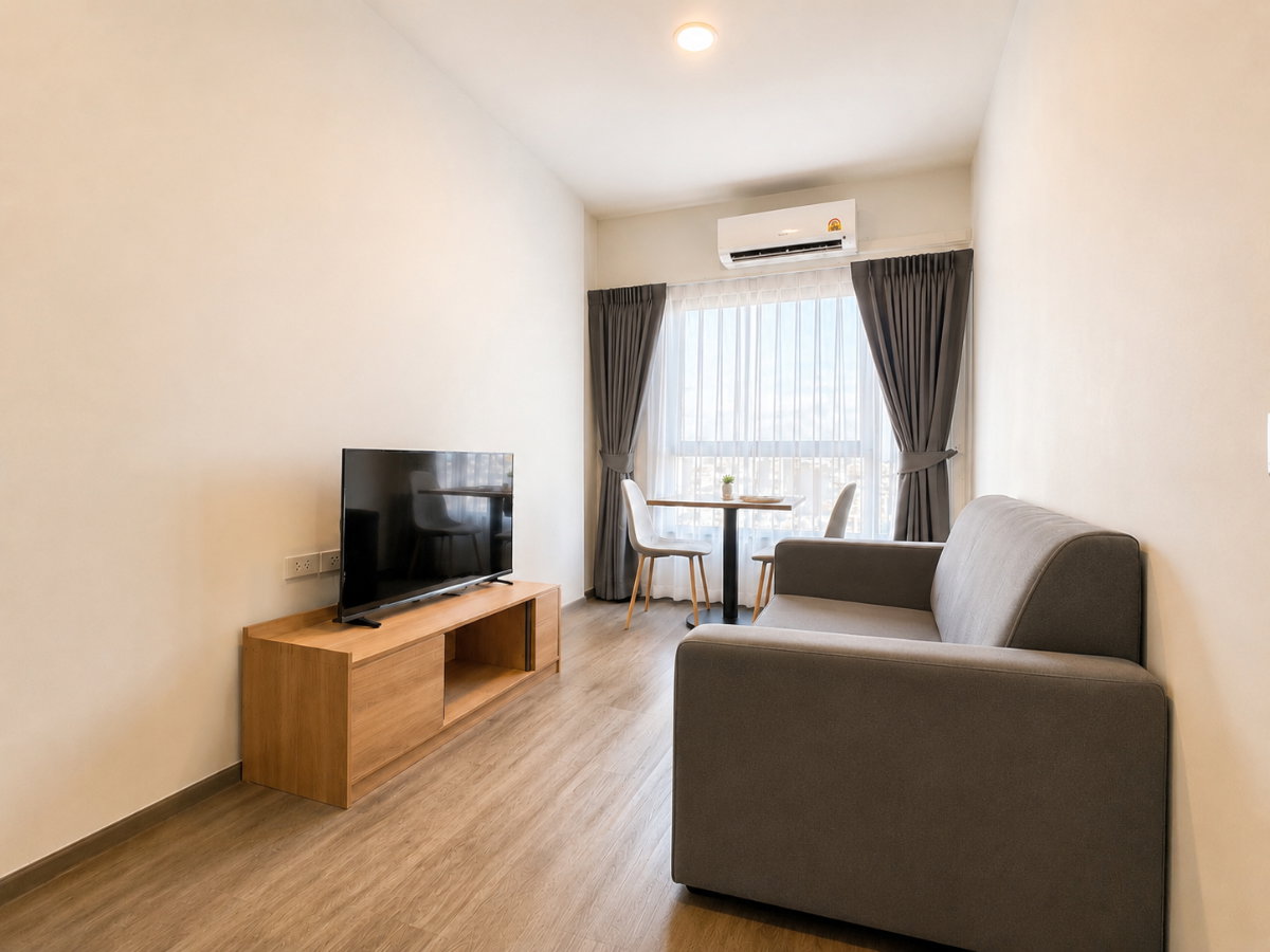 รูป ‼️ให้เช่าห้องมุม🏙️ Rich Point ติดBTS วุฒากาศ📲ติดต่อโทร/ไลน์ 099-289-1569  - รูปที่ 5/11