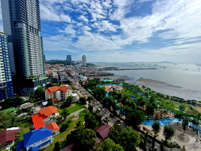 คอนโดให้เช่า : ให้เช่า ลัดดาพลัส ศรีราชา 2 ห้องนอน 82 ตร.ม. วิวทะเล วิวเมือง ราคา 35,000฿
