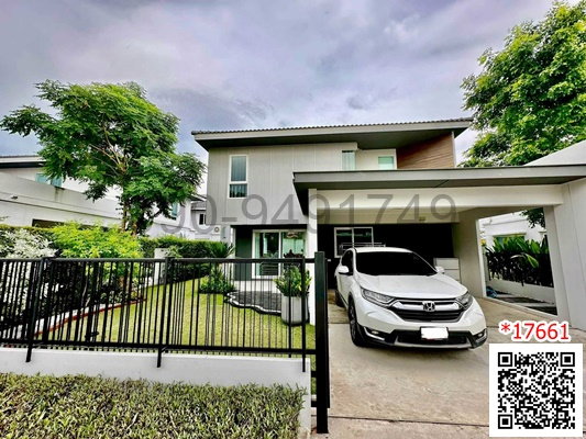 รูป เช่า บ้านเดี่ยว ขนาด 3 ห้องนอน หมู่บ้าน ชัยพฤกษ์ ทางด่วนรามอินทรา-จตุโชติ ติด Motorway - รูปที่ 1/10