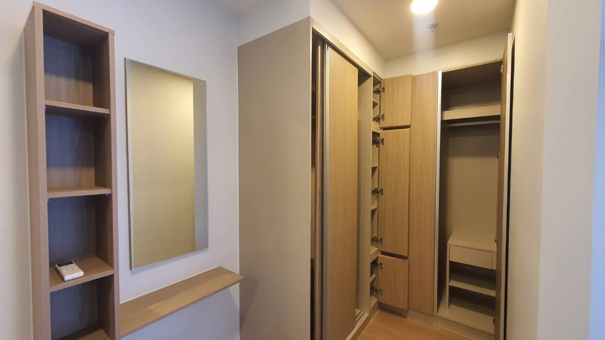 รูป ห้องหรูสไตล์ Sky Loft ชั้น 34 วิวแม่น้ำเจ้าพระยา! แต่งครบ เครื่องซัก+อบผ้าครบ🧺 - รูปที่ 8/17