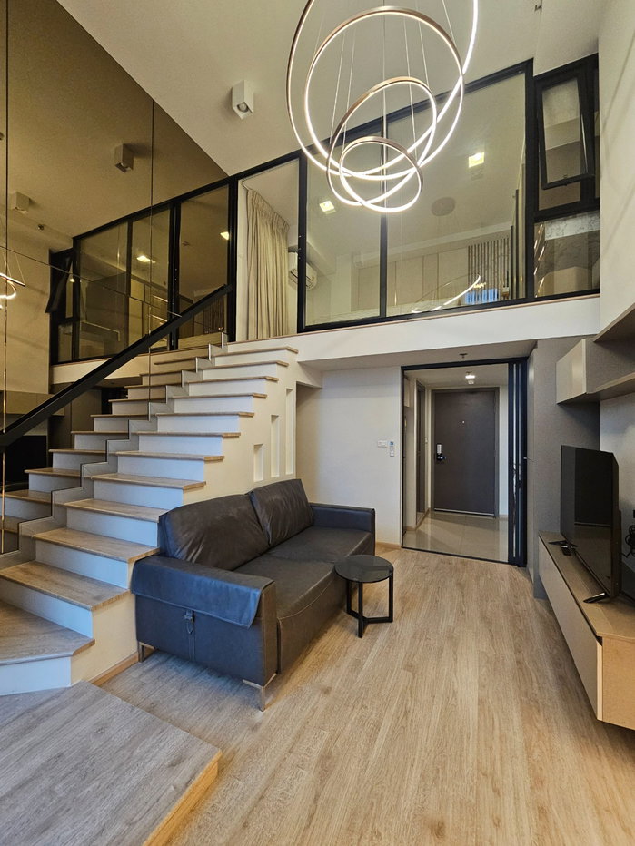 รูป ✨ ให้เช่า ไอดีโอ สาทร-วงเวียนใหญ่ ✨ (Ideo Sathorn-Wongwianyai)
🌃 1 Bedroom HYBRID พิเศษ เพดานสูง 4.2 เมตร - รูปที่ 3/10