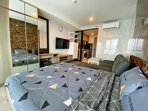 🏢 ให้เช่าคอนโด ไนท์บริดจ์ คอลลาจ สุขุมวิท 107 (KnightsBridge Collage Sukhumvit 107) ✨ ห้องสวย สไตล์โมเดิร์น ทำเลดีใกล้ BTS แบริ่ง! 🧳