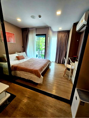 คอนโดให้เช่า : ให้เช่า Kave town Shift  ข้างม.กรุงเทพ ตึก A ชั้น 2 ขนาด 25 ตร.ม วิวนอก🩵