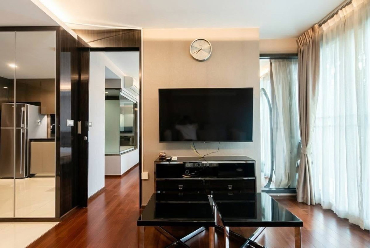 รูป ให้เช่าคอนโด The Address สุขุมวิท 61 ขนาดพื้นที่ 46 ตร.ม. ชั้น 2 เฟอร์นิเจอร์ครบ พร้อมเข้าอยู่ 28,000บาท/เดือน ใกล้ BTS เอกมัย - รูปที่ 5/12