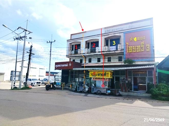 รูป อาคารพาณิชย์ 46.4 ตร.วา เรณูนคร นครพนม 6.5M - รูปที่ 3/14