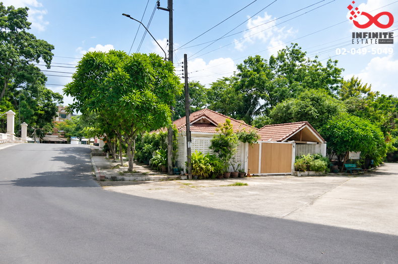 รูป ขายบ้านเดี่ยว 1 ชั้น 45 ตรว. ประเสริฐมนูกิจ 42 หลังมุม สไตล์มินิมอล หมู่บ้านสราญรมย์ ใกล้แยกเกษตร–นวมินทร์  - รูปที่ 1/20