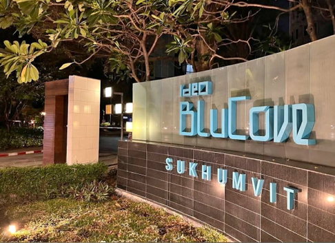 IDEO Blucove ชั้น8 ขนาด 27 ตรม. 1นอน1น้ำ  เช่า 13,500 บาท/เดือน  Line ID : @wealth.co