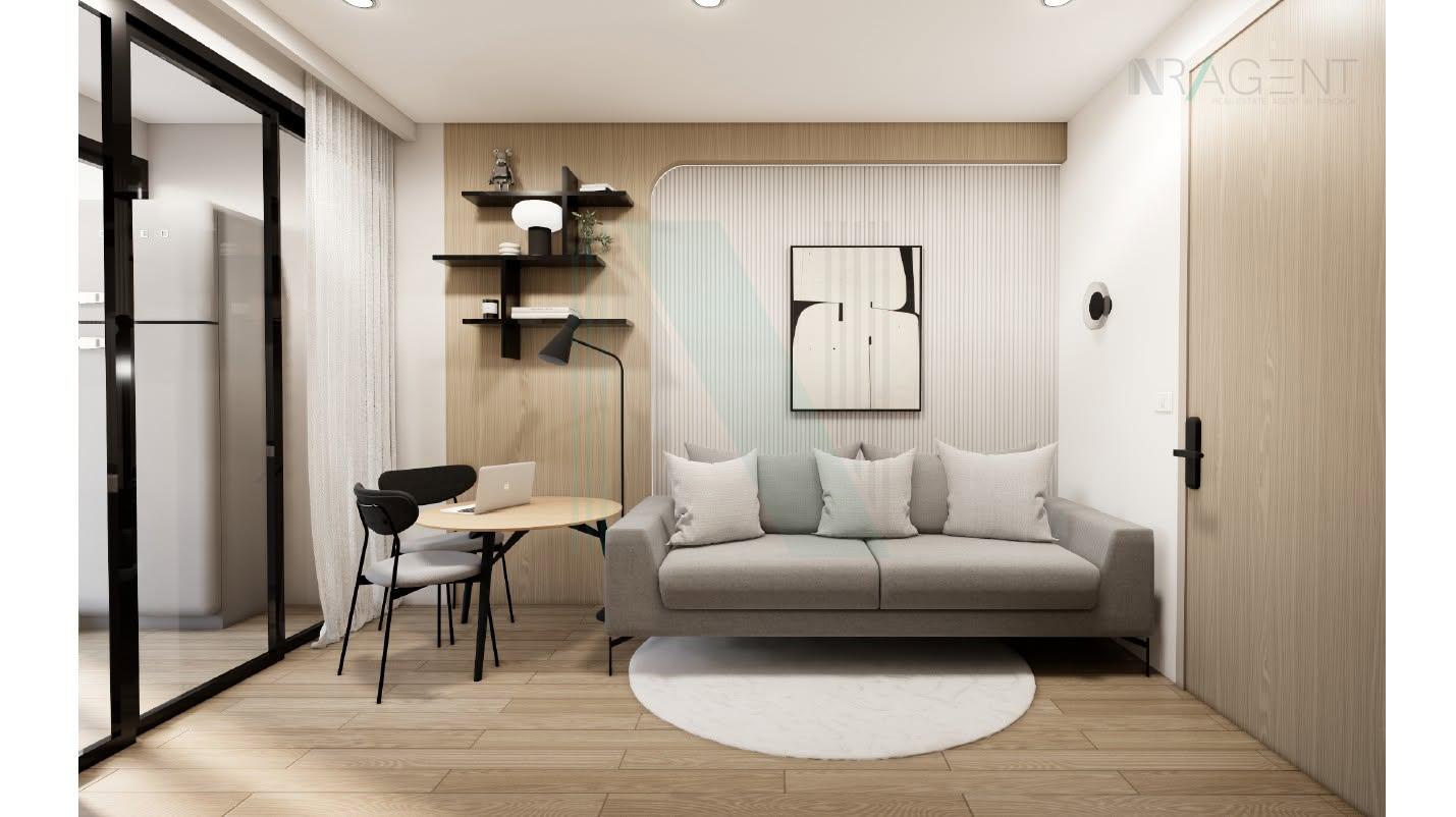 picture ð For Rent Condo NUE DISTRICT R9 Building 1, Floor 34,1 bed room, Room size 31 sqm - 3/8