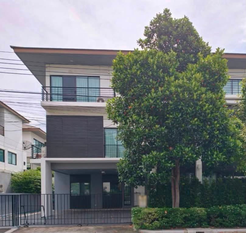 รูป HR3577ให้เช่าบ้านเดี่ยวหรู 3 ชั้น 400 ตร.ม. หมู่บ้านลุมพินี สวนหลวง ร.9 ใกล้โรงเรียนนานาชาติ ICS / TSIS - รูปที่ 1/23