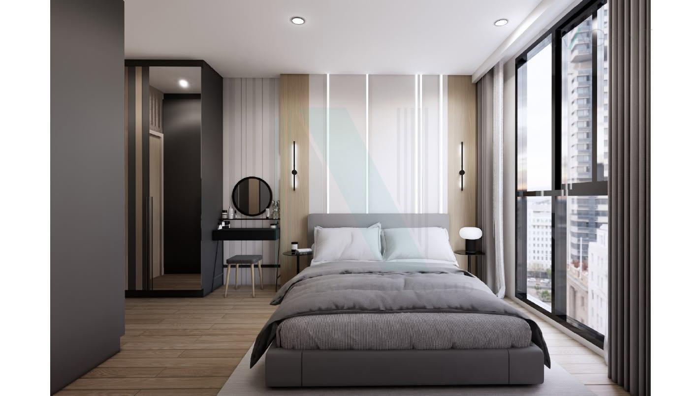 picture ðš For Rent Condo NUE DISTRICT R9 Building 1, Floor 34,1 bed room, Room size 31 sqm - 3/8