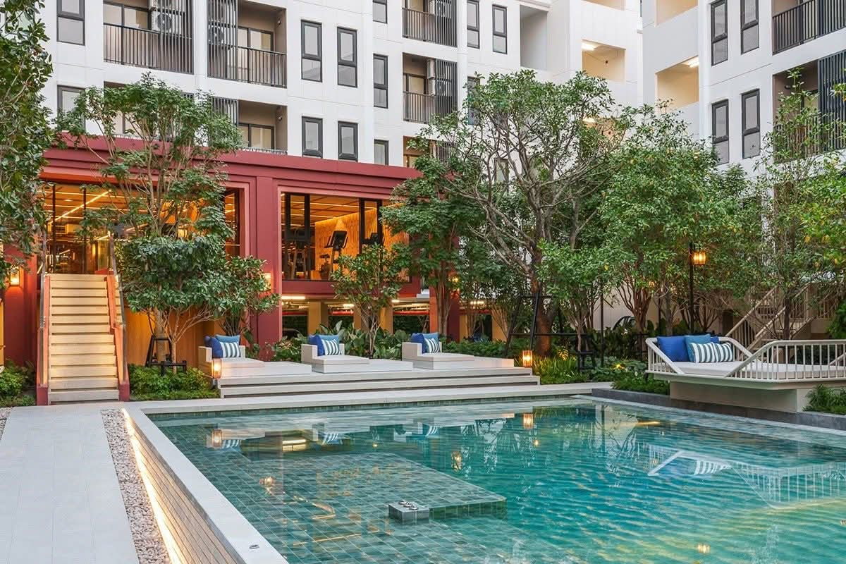 picture Rent Aspire Itsaraphap New Condo, MRT Steps Away - 7/10