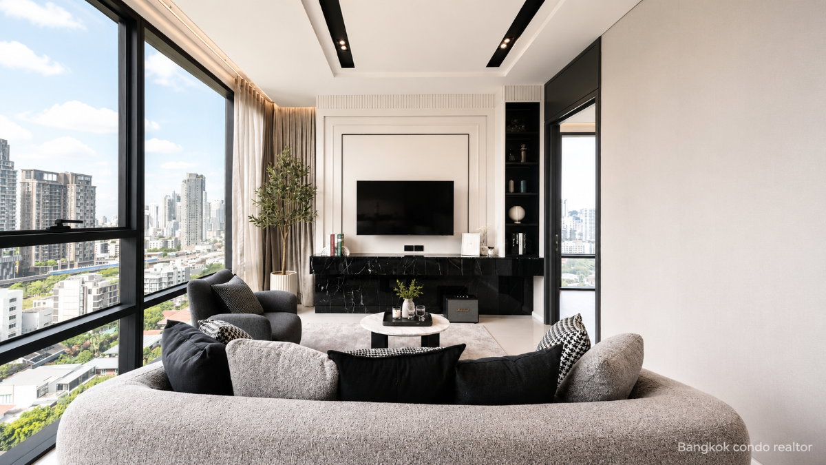 รูป 🍀🍀🍀Beautiful condo 🌸 ให้เช่า📌 The Bangkok Thonglor (Line:@rent2022) พร้อมเข้าอยู่ ✨A11247 - รูปที่ 5/8