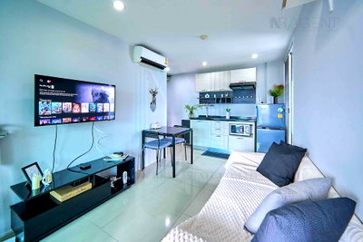 ขายคอนโด : ขายคอนโด เคส รัชดา อาคาร 1 ชั้น 5 1 ห้องนอน ขนาด 32.00 ตรม ใกล้ MRT พระราม 9