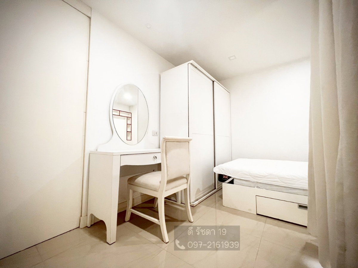 รูป ให้เช่าดี รัชดา 19 คอนโดใกล้รถไฟฟ้า MRT รัชดาภิเษก  📞097-2161939 - รูปที่ 4/11