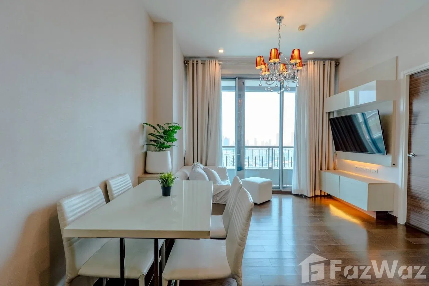 picture Q Asoke | 2BR | 60 SQ.M. | High Floor | City & East View | T 6556862 - 1/11