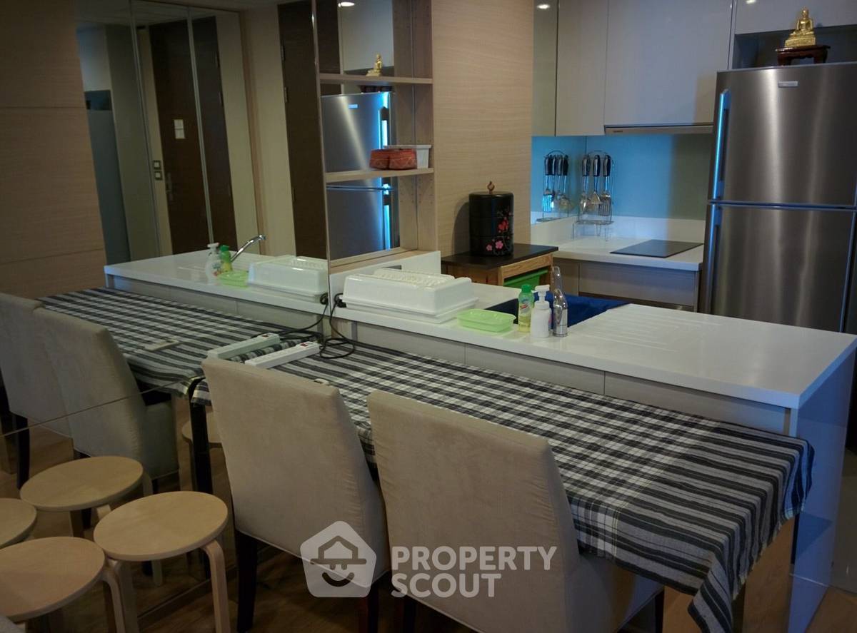 รูป คอนโด 2 ห้องนอน The Address Asoke ชั้น 21 วิวสูง 100 ม. ถึง ARL มักกะสัน (ID 1145138) - รูปที่ 3/5