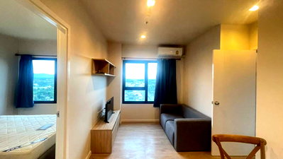 Condos for rent 700 Year Sports Arena Chiang Mai : Escent High-Rise Condo for Rent. 17th Floor, 32 sq m.