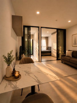 Rent Aspire Itsaraphap New Condo, MRT Steps Away