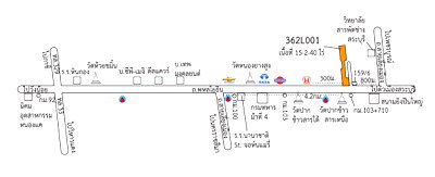 ที่ดิน วิทยาลัยพยาบาลบรมราชชนนีสระบุรี : ที่ดิน 15 ไร่เศษ ติดถนนพหลโยธิน ขาเข้าเมืองสระบุรี 