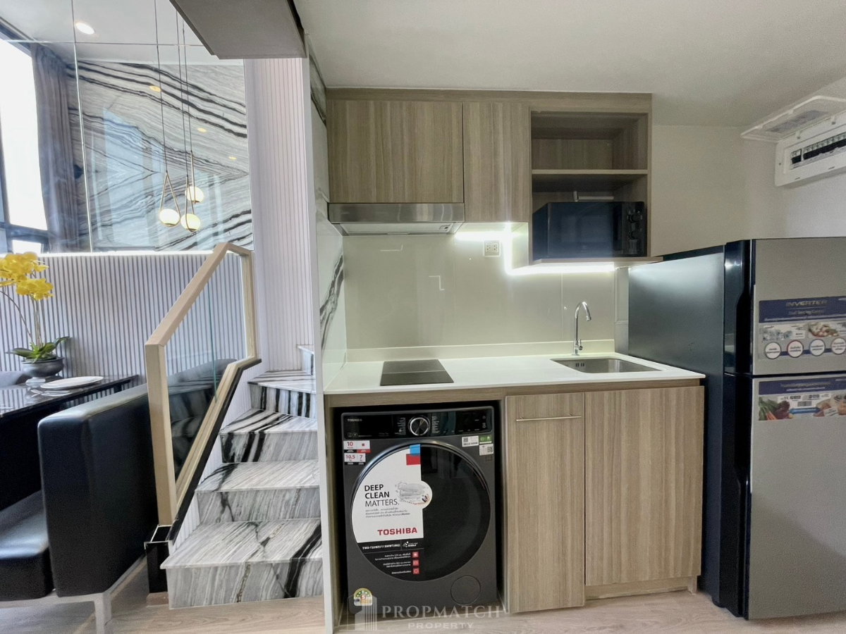 รูป PM038560 ✨Flash Deal ✨ Life Rama 4 - Asoke (2Bed 1Bath 48 SQM.) พร้อมอยู่ ! เพียง 45,000 บาทต่อเดือน Tel.0981315848 @propmatch - รูปที่ 5/11