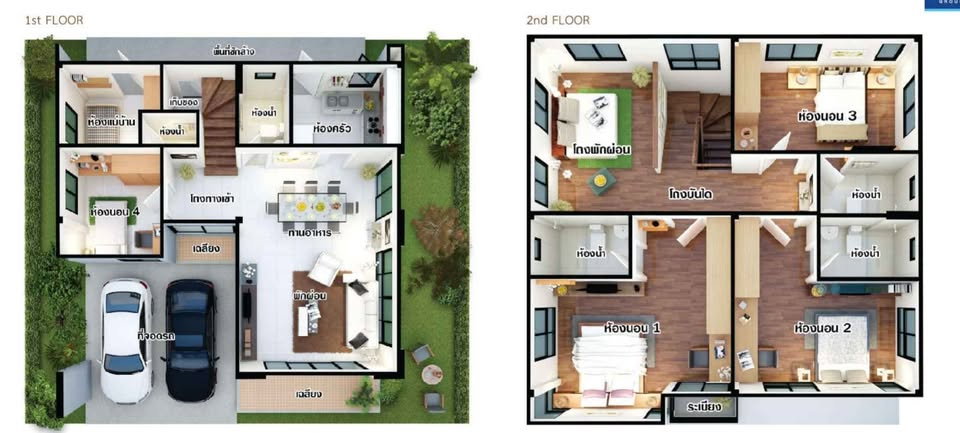 รูป ให้เช่า บ้านเดี่ยวขนาด 54 ตรว. 228 ตรม. 4 นอน 4 น้ำ บ้านลุมพินีสวนหลวงร.9  ราคา 110,000 บาท ติดต่อ โทรฯ0894282491  ไลน์ ไอดี :jeabmona - รูปที่ 26/29