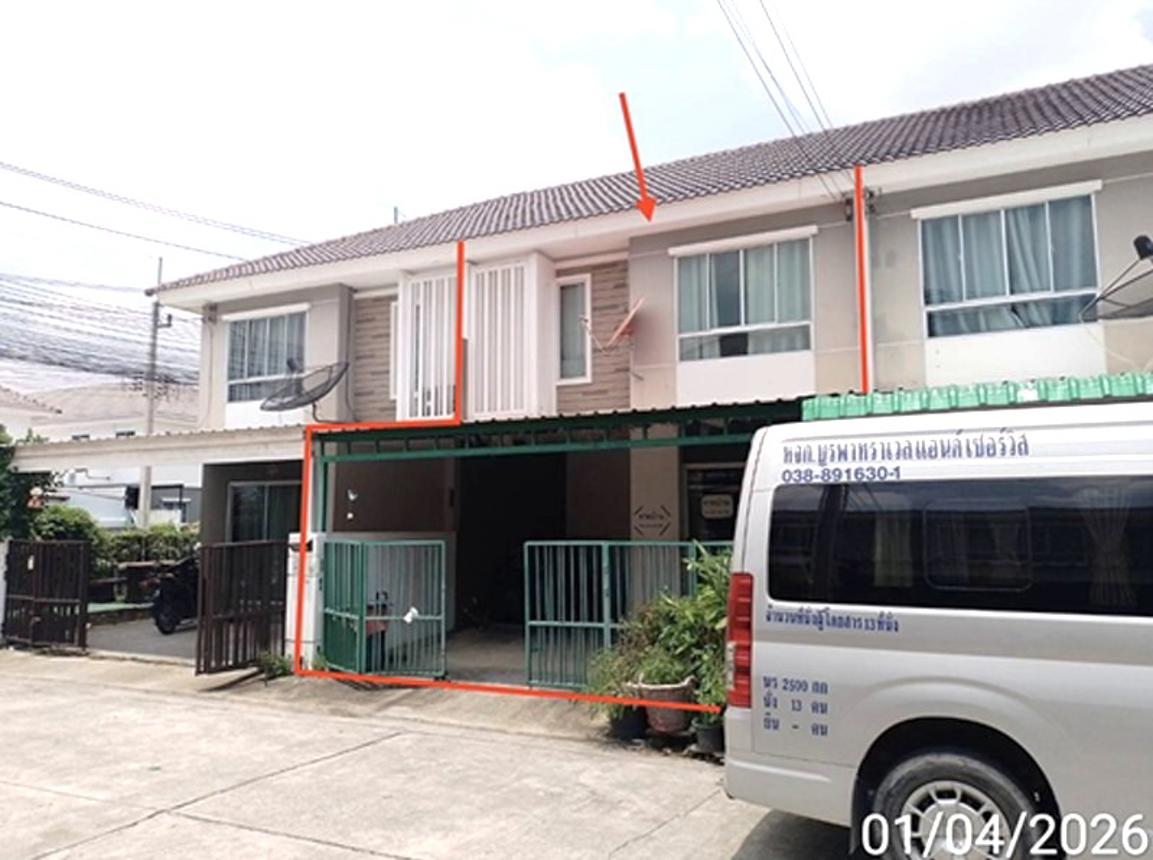 picture TOWN HOUSE 19.8 Sq.w. Si Racha Chonburi for 1.5M - 7/16
