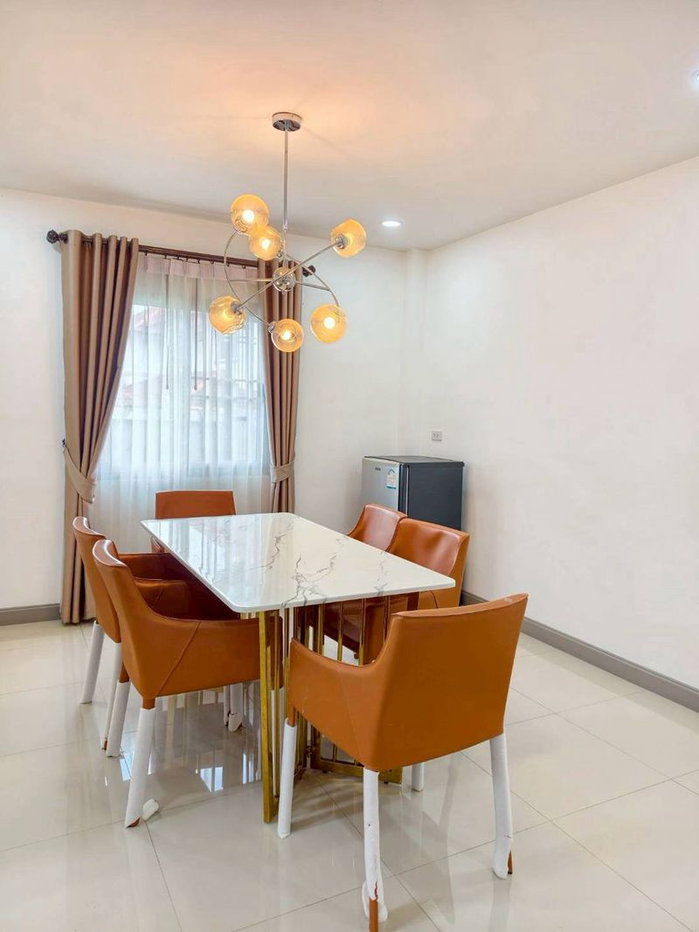 picture Single house for sale, corner lot, Sriracha, Rai Kluay area. Spacious and comfortable living. - 4/17