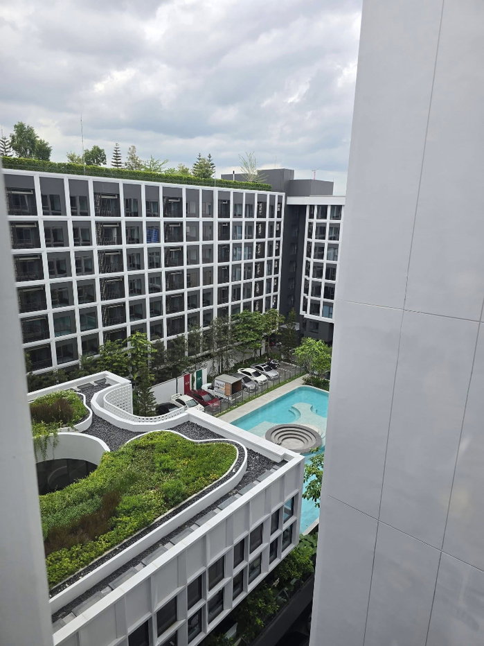 รูป ☘️ปล่อยเช่าคอนโด Chapter One ม.เกษตร ห้อง 1 Bedroom ชั้น 8 ขนาด 26.6 ตร.ม.เฟอร์นิเจอร์ครบ พร้อมเข้าอยู่เป็นคนแรก☘️ - รูปที่ 11/11