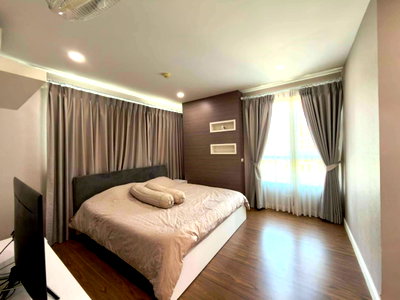 Condos for rent 700 Year Sports Arena Chiang Mai : D Condo Nim for rent (ready to move in). 60 sq.m., 3rd floor, 2 bedrooms.