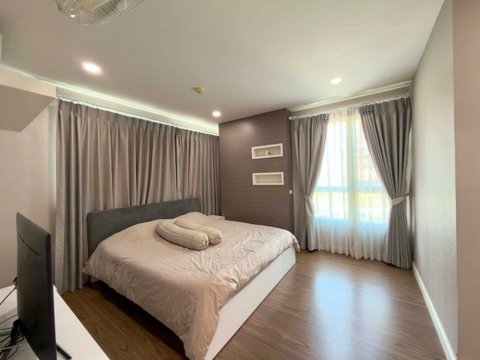 เช่า D Condo Nim (ว่างพร้อมอยู่). ขนาด 60 ตร.ม. ชั้น 3 มี 2ห้องนอน